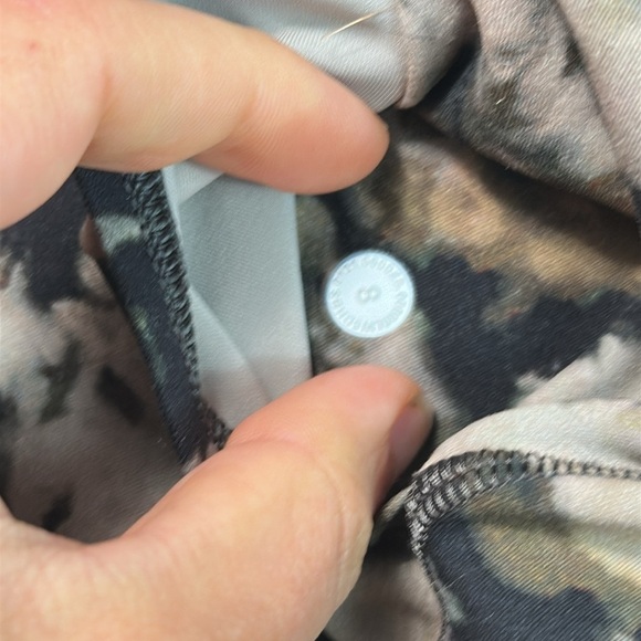 Lululemon Invigorate High-Rise Tight 25" Dispersed Light Raw Linen Multi - Picture 6 of 7